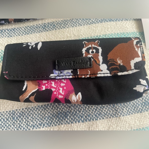 NWT Vera Bradley 💋 Me 2x Lipstick Case AND Knotted Headband in Merry Mischief - Picture 3 of 10